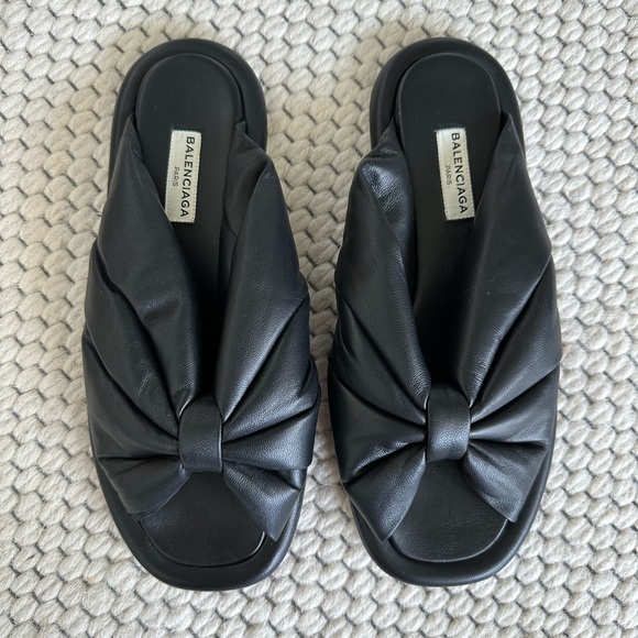 Balenciaga Leather slides 36 - Picture 1 of 4